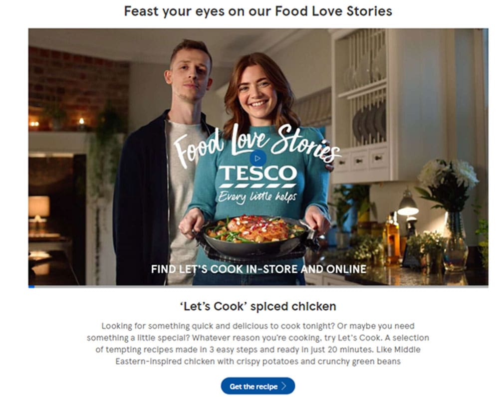 Tesco Brand Story Example