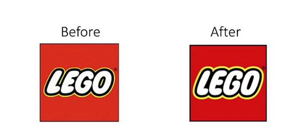 Lego Logo Redesign Example