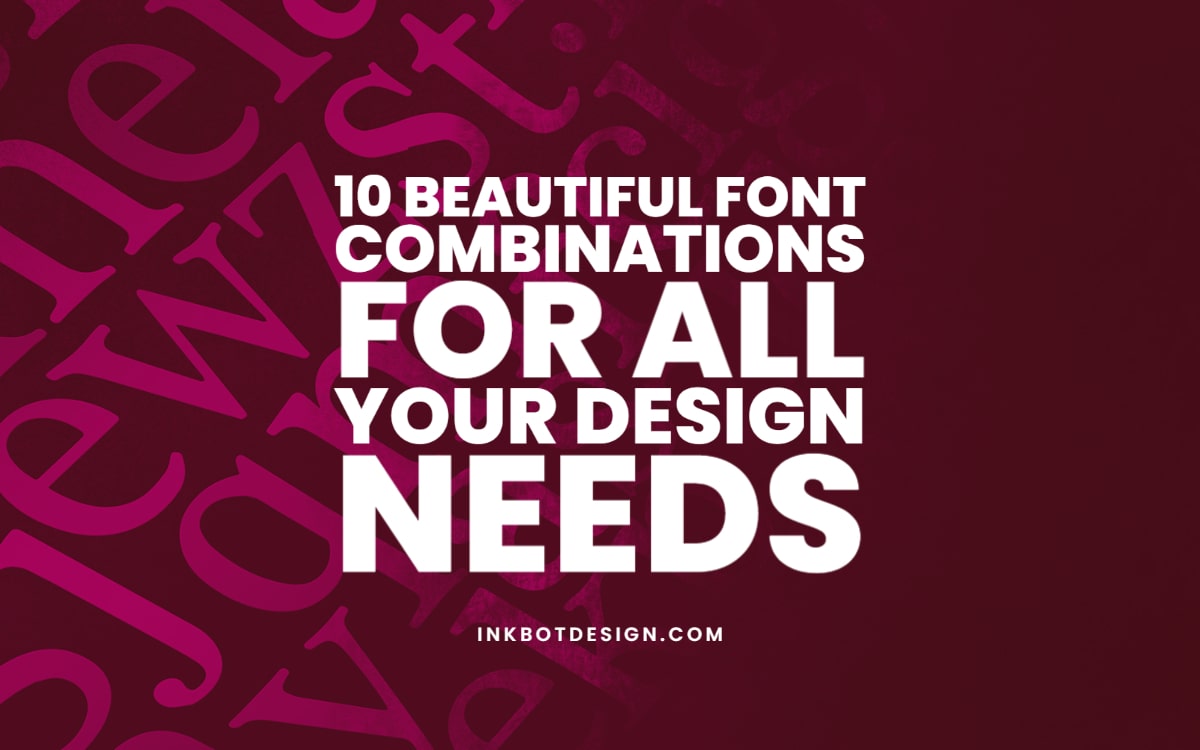 40+ Dynamic Font Duos / Pairing Different Fonts Together, Decolore.Net