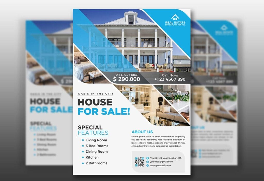 Best Real Estate Marketing Flyer Design Examples