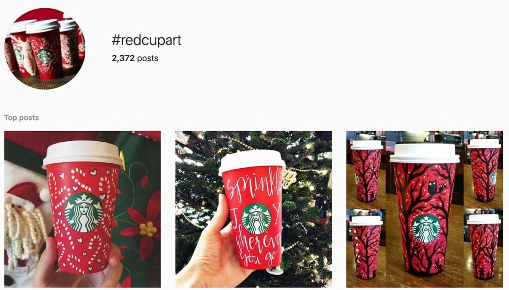 Starbucks User-Generated Content Campaigns