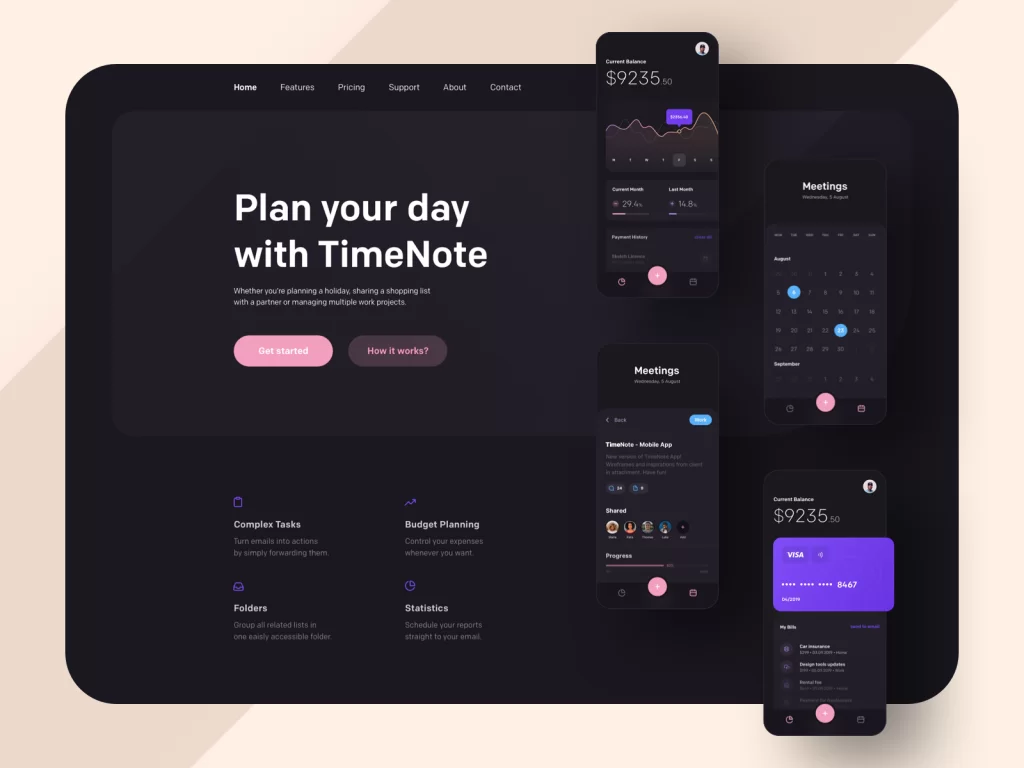 Dark Mode Web Design Trend