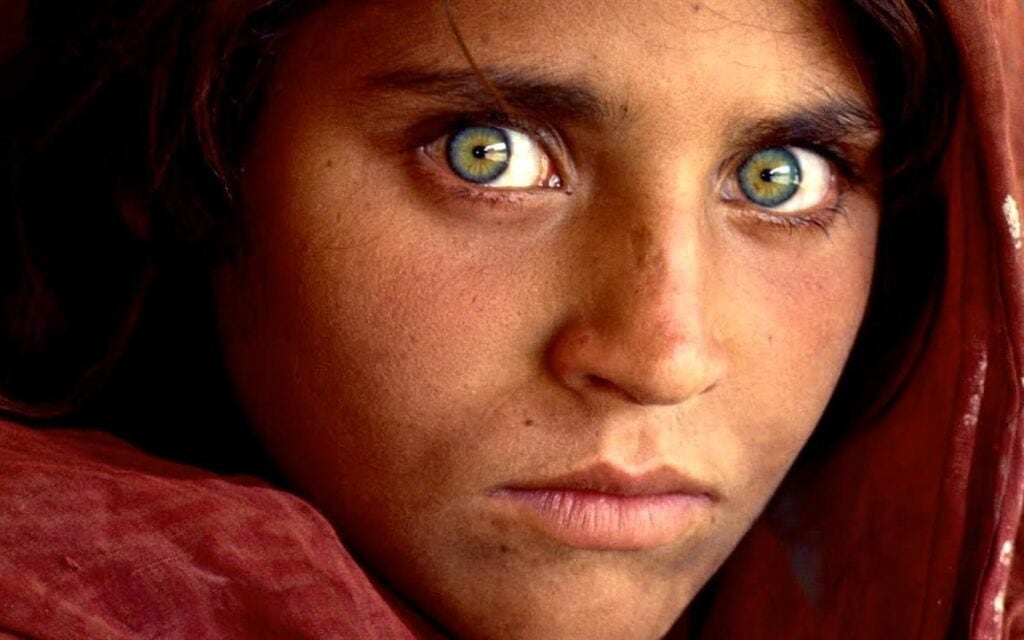 Afghan Girl Photo Color Theory