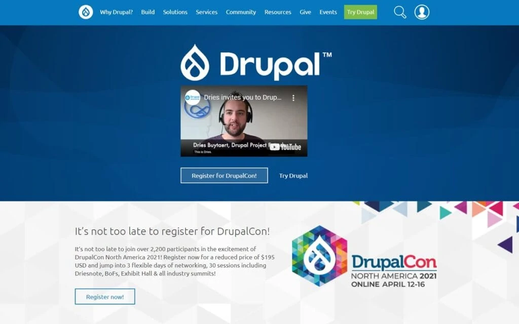 Drupal Wordpress Alternative