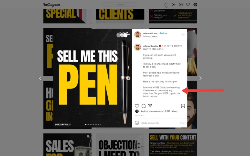 How To Grow Your Email List With Instagram 3 Instagram Add Call To Action Grow Your Email List