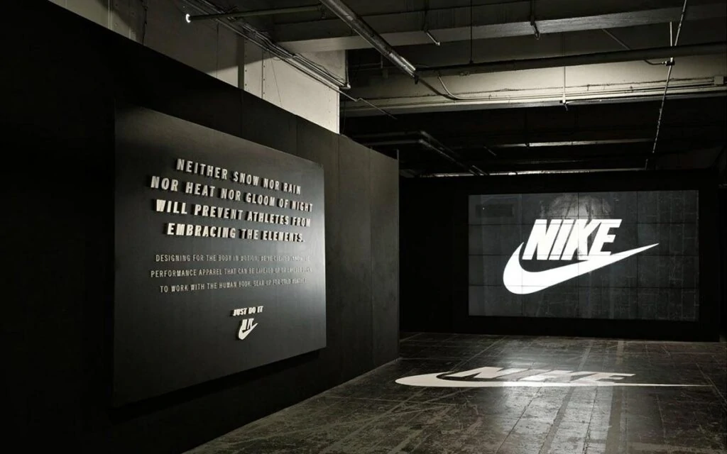 Nike Branding Signs Indoors