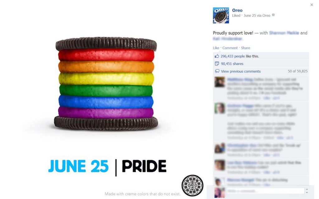 Oreo Pride Business Advertising Campaign