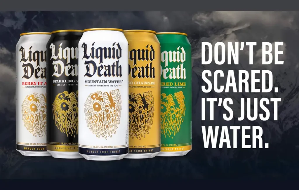 Liquid Death Rebranding Ideas
