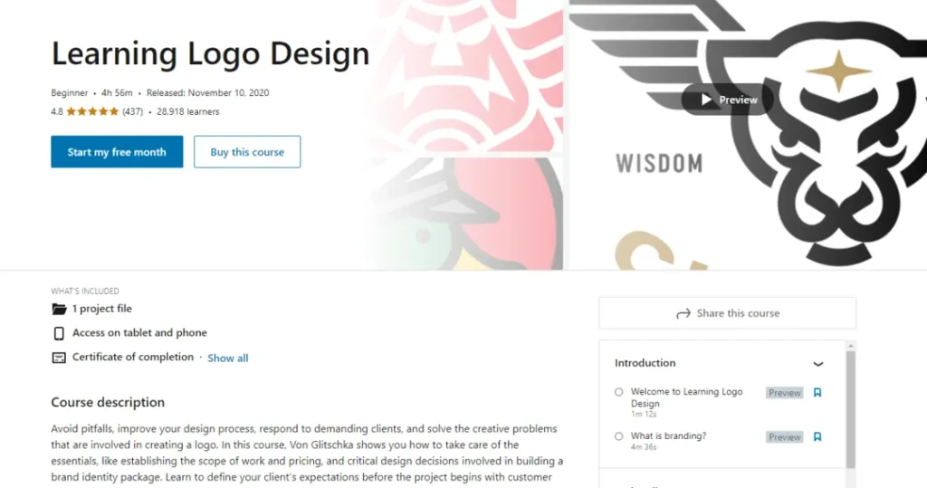 Best Courses For Logo Design Learning