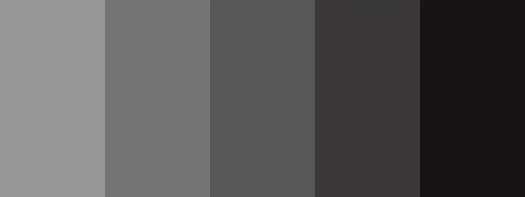 Monochrome Colour Scheme Design