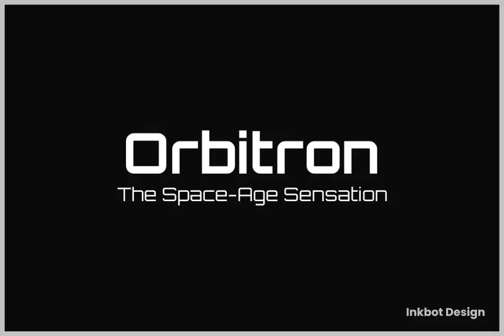 The Space Age Sensation Orbitron Font