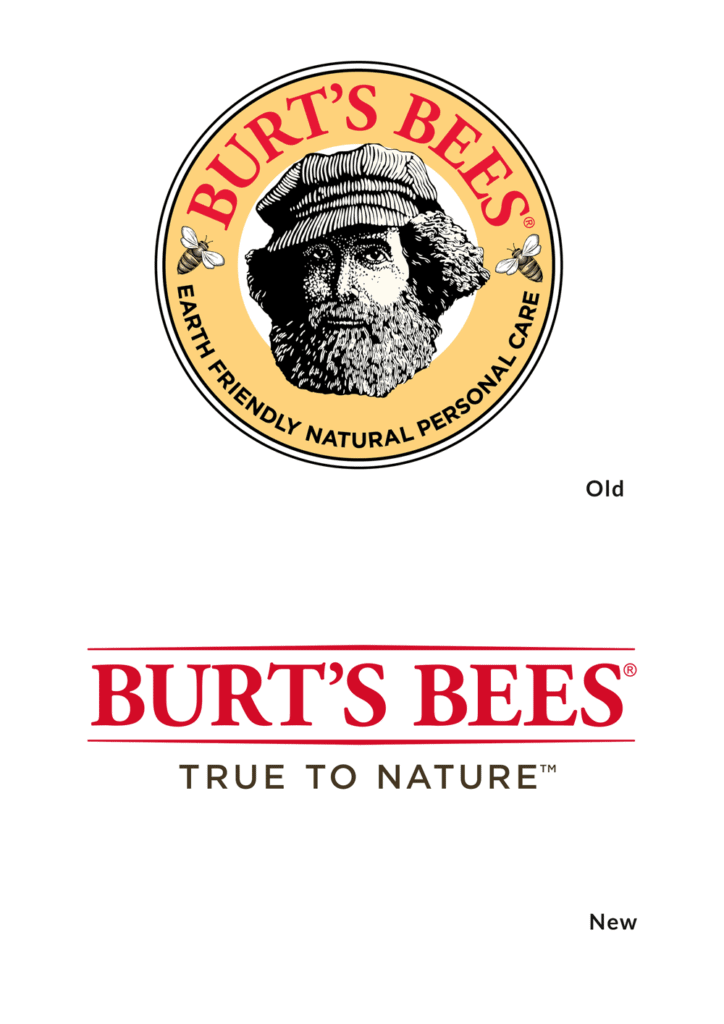 Burts Bees Logo Design Branding Old New