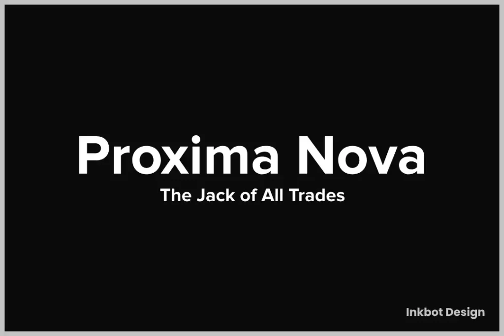 Proxima Nova Font For Logos
