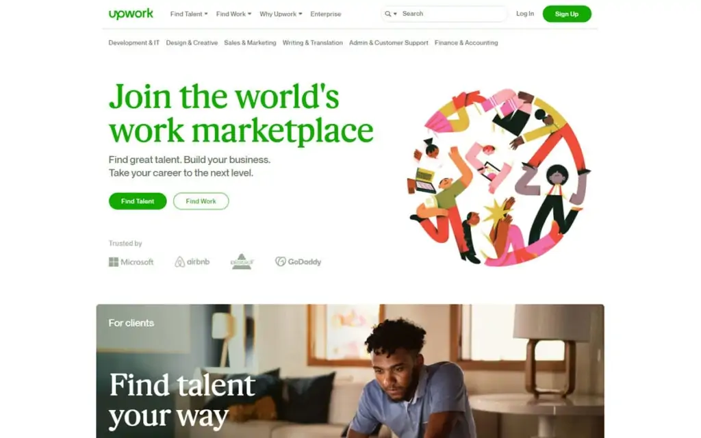 Upwork Website