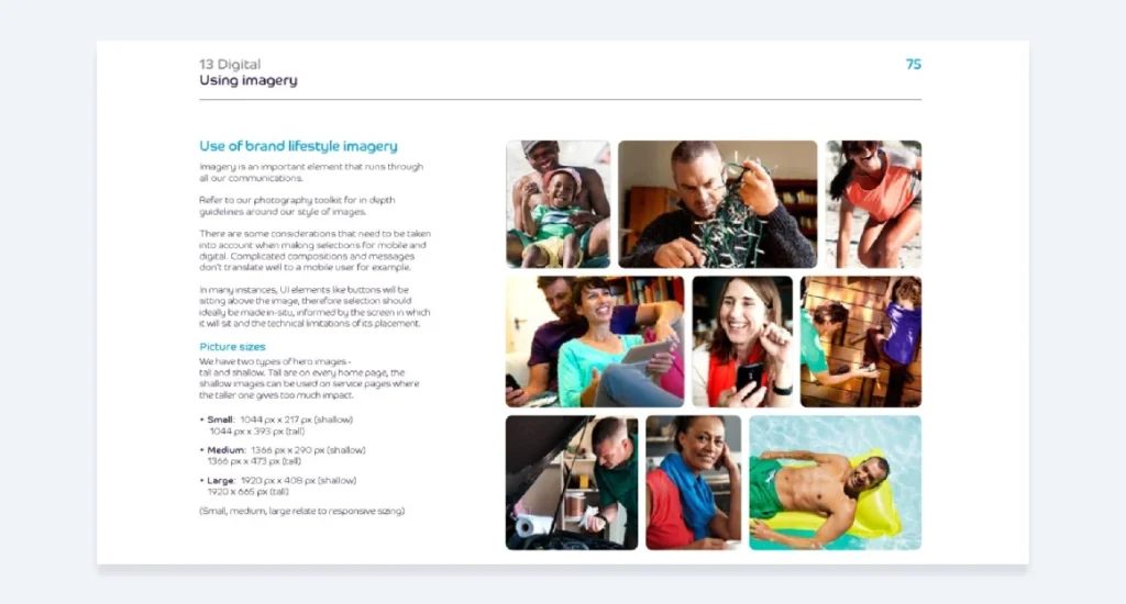 Brand Guide Examples For Using Images