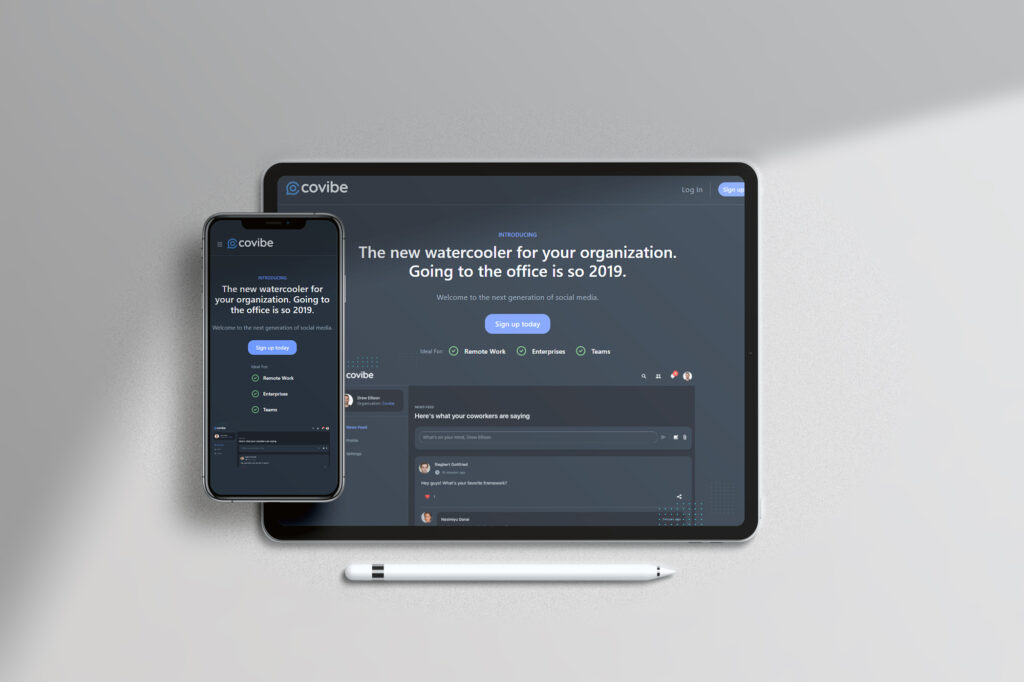 Covibe Web Design Mobile Tablet