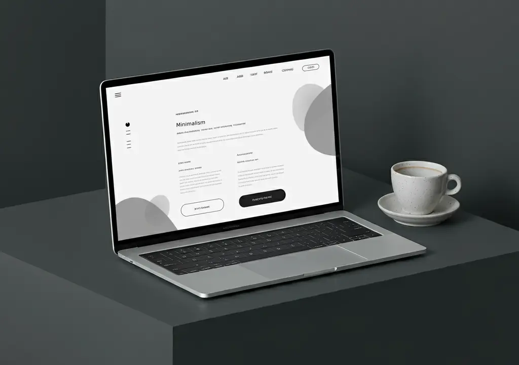 Minimalism In Design Websites Example