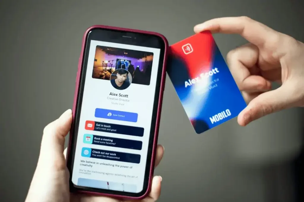 Nfc Networking On Business Cards