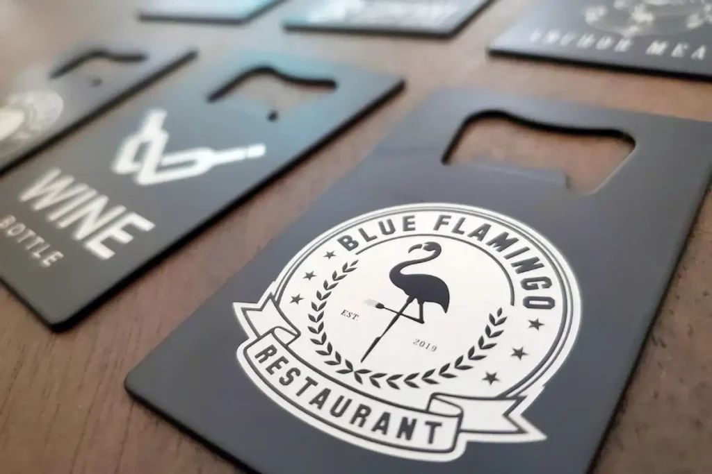 Business Card Idea Bottle Opener