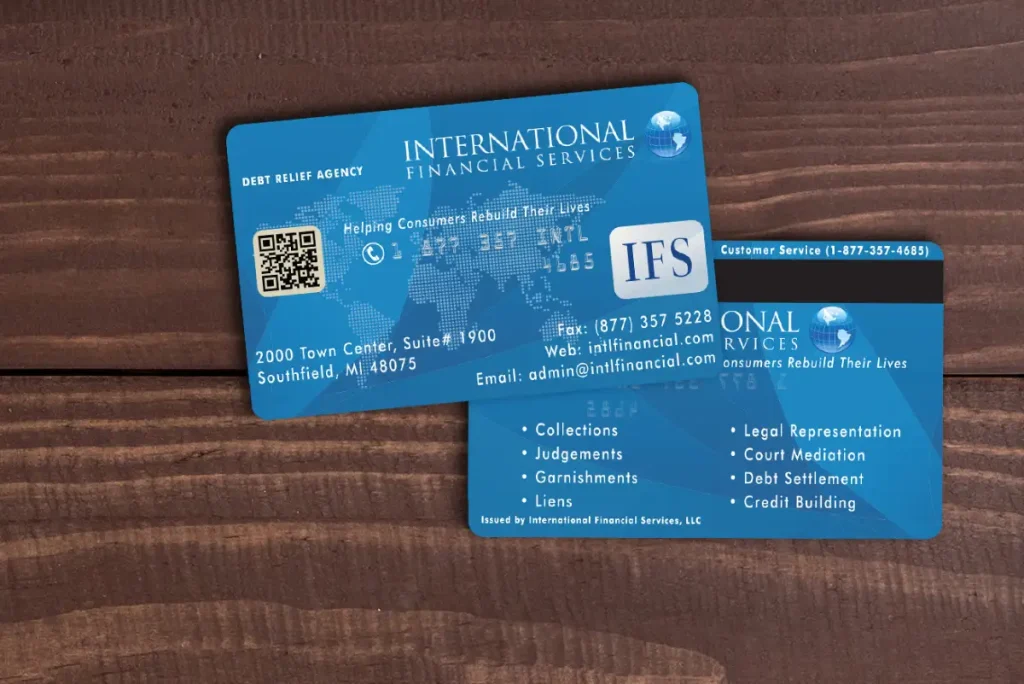 Credit Card Business Card Design Idea