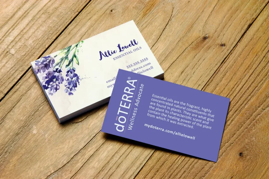 Scents On Business Cards