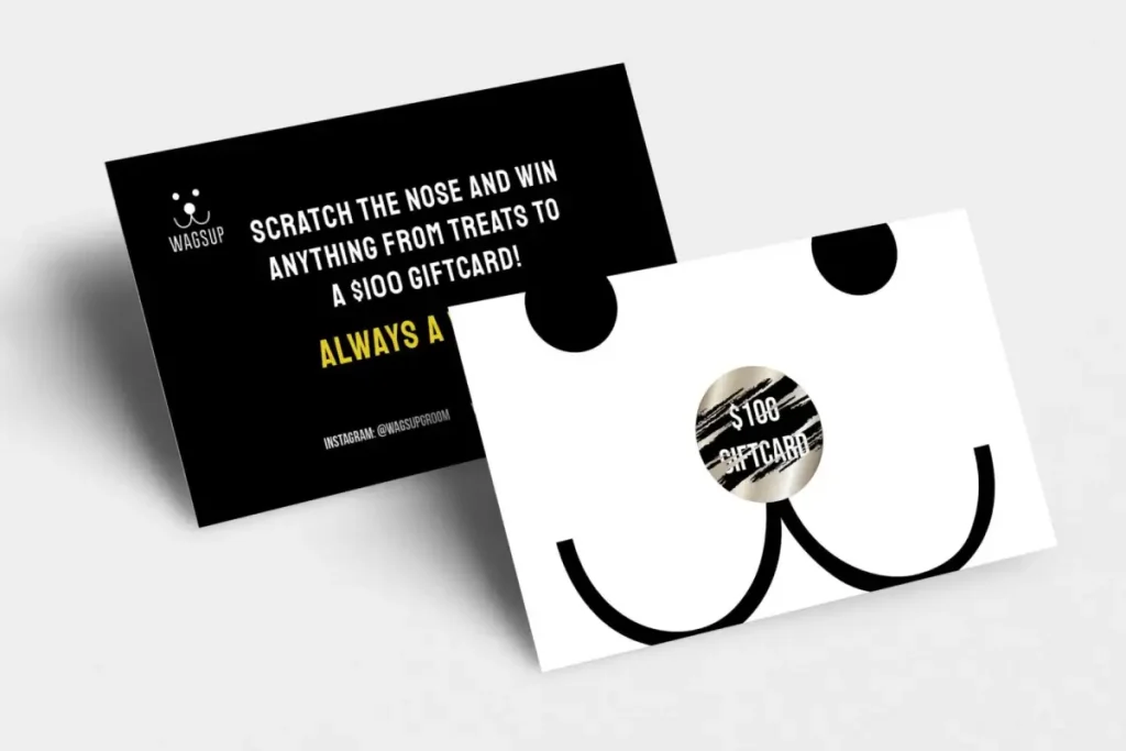 Scratch Off Business Card Designs