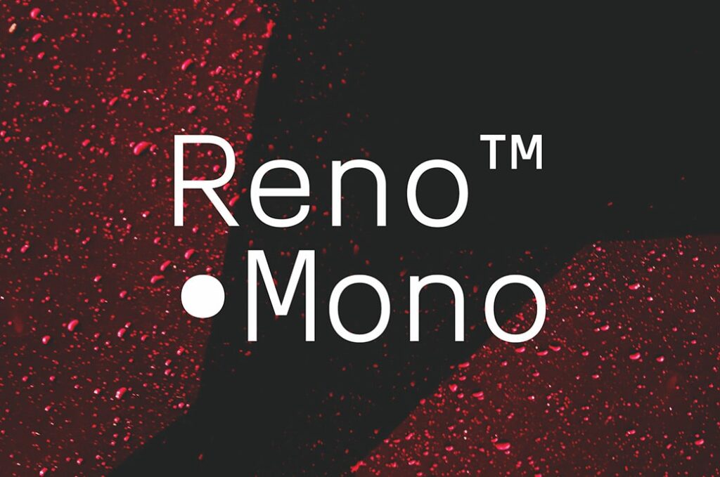 Reno Mono Free Font Download