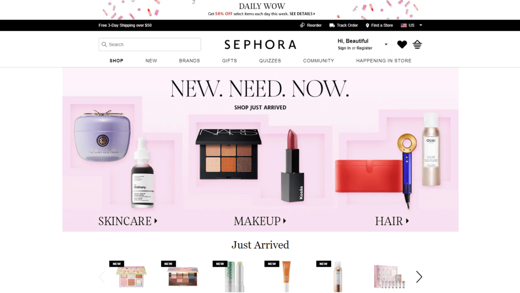 Ecommerce Business Ideas Cosmetics