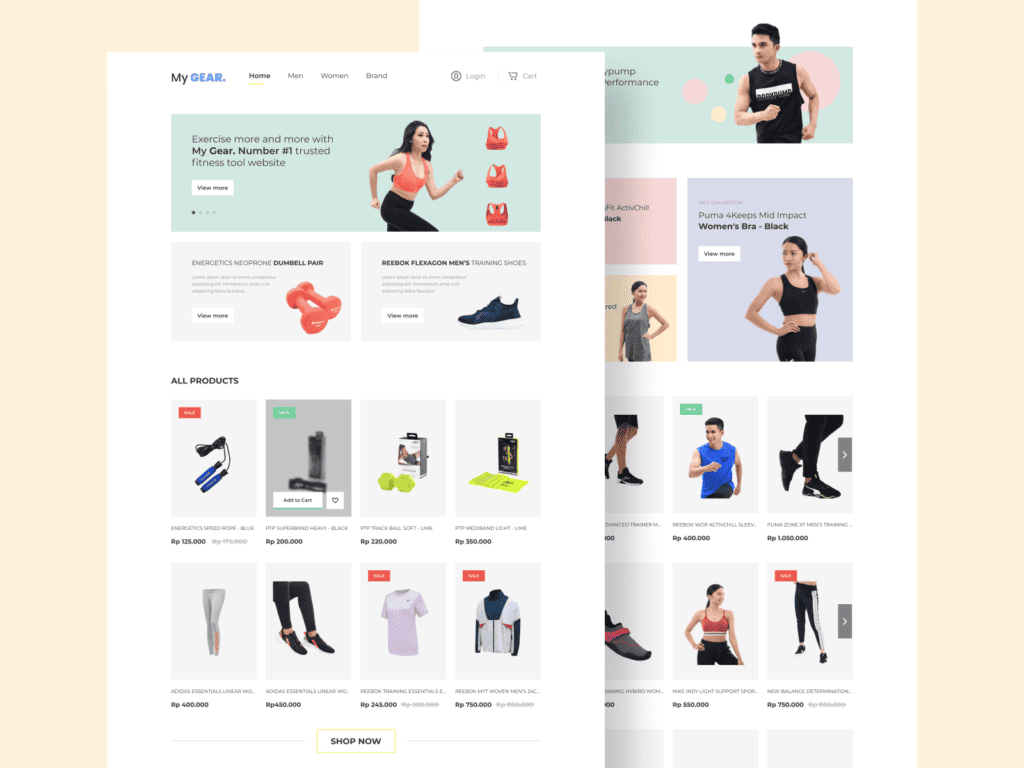 Fitness Ecommerce Business Idea Niche