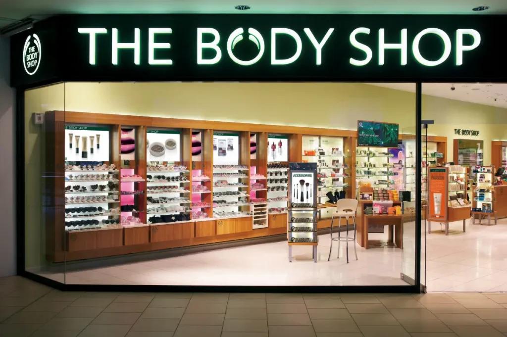 Franchise Branding Example The Body Shop