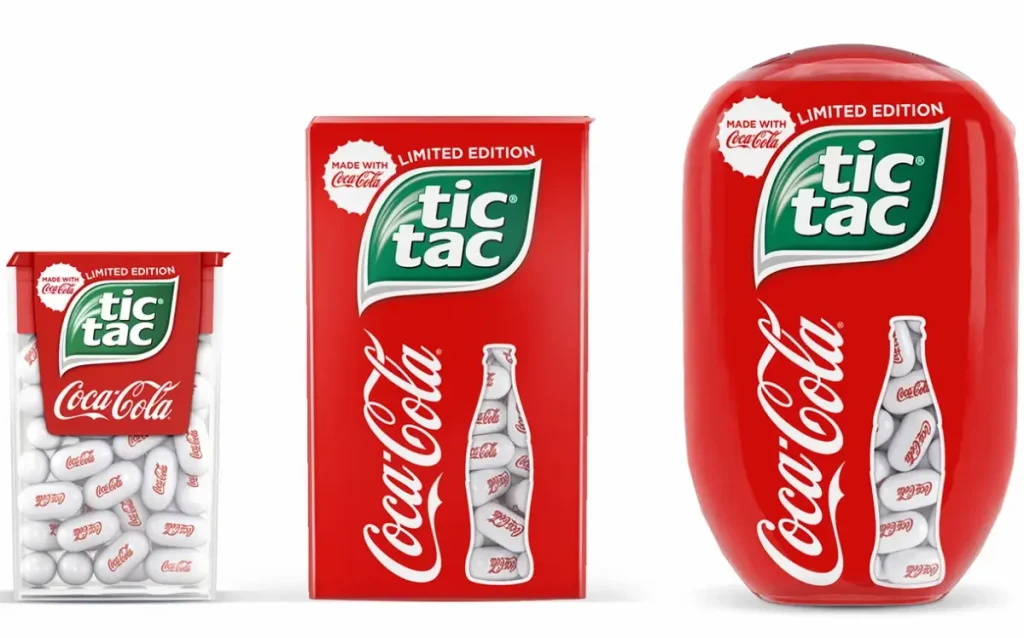 Tic Tac And Coca Cola Brand Partners