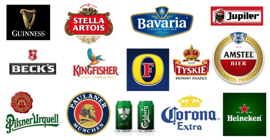 Top Beer Brand Logos