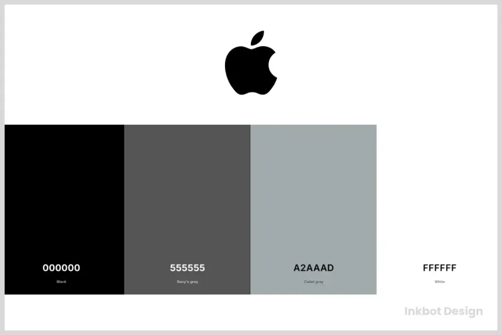 Apple Brand Colour Palette 2025