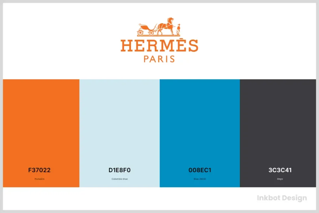 Hermes Colour Scheme Palette