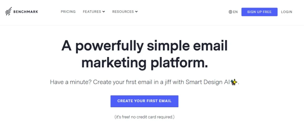 Simple Email Marketing Platform Benchmark