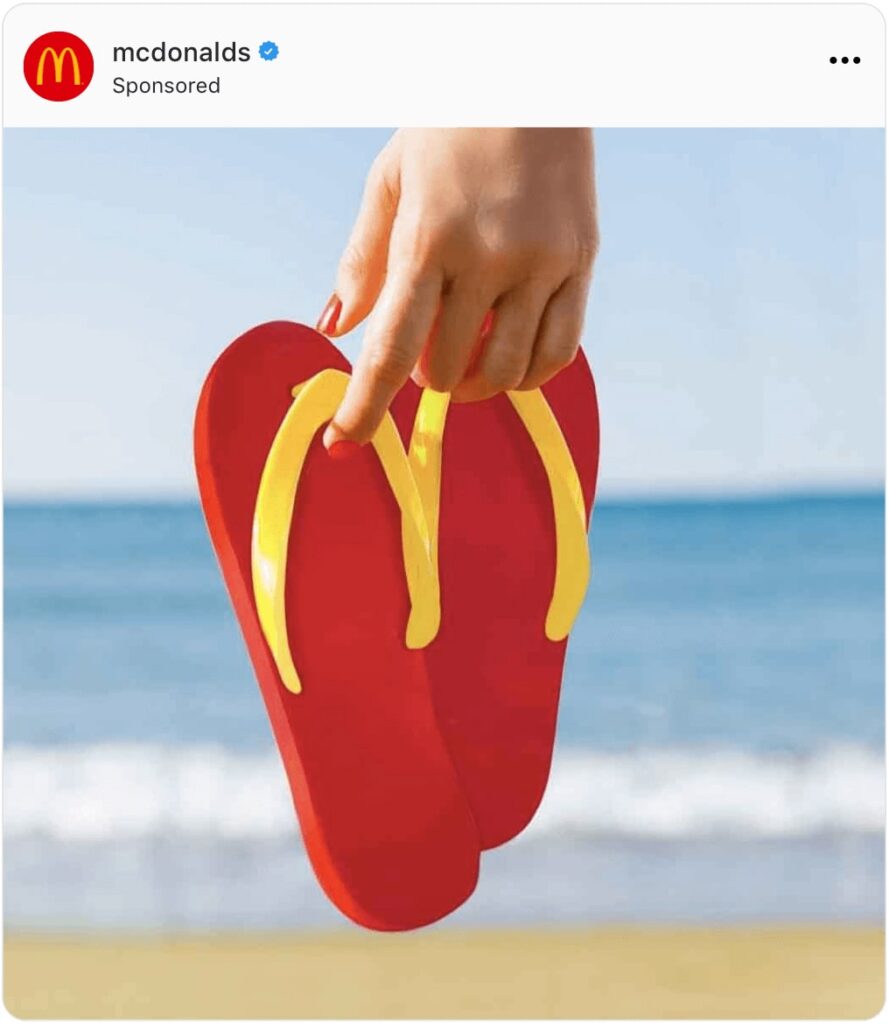 Mcdonalds Instagram Advertising Campaign
