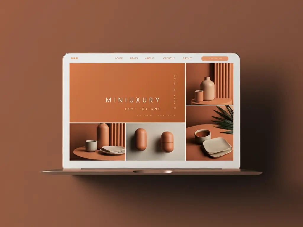 Minimal Web Design With White Space