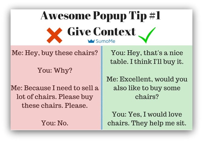 Popup Tip Ecommerce