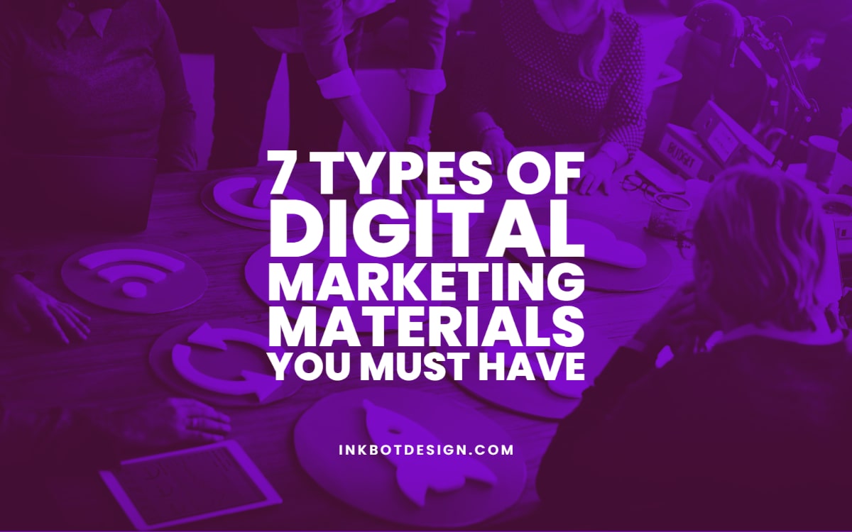 Types Of Digital Marketing Materials Branding