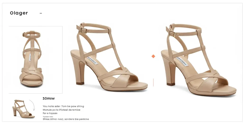 Ecommerce Page Design Shoes