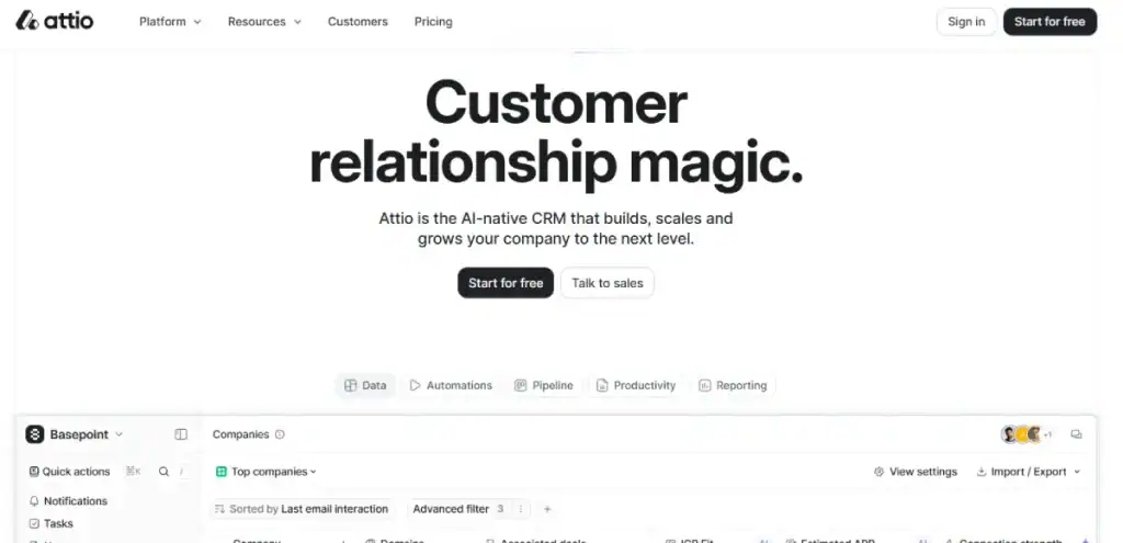 Attio The Next Gen Of Crm