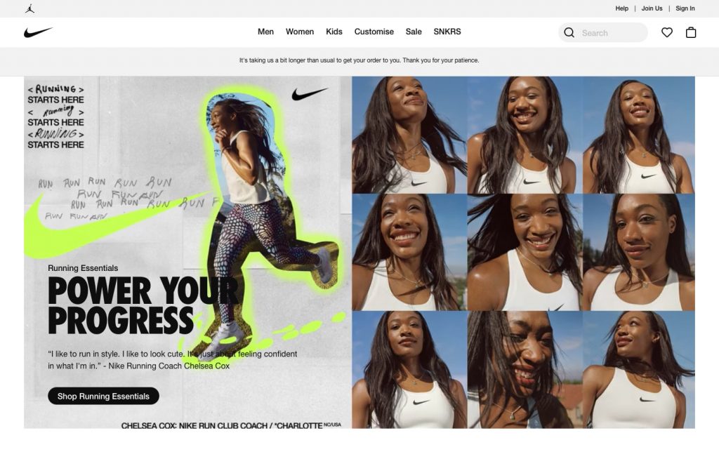 Example Of Headless Commerce Nike