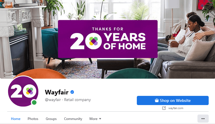 Wayfair Social Media Strategy