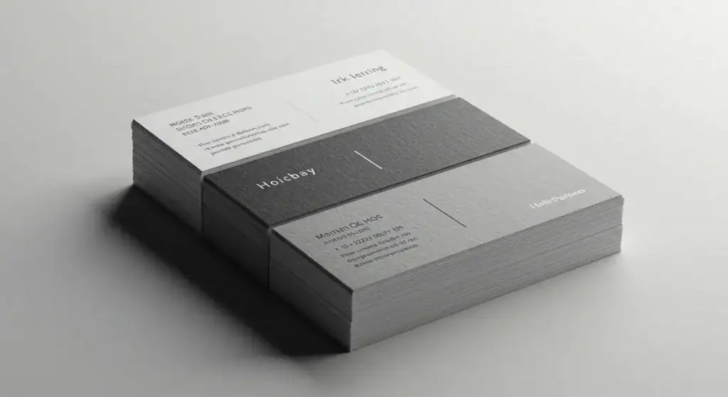 Minimal Business Card Design Trends