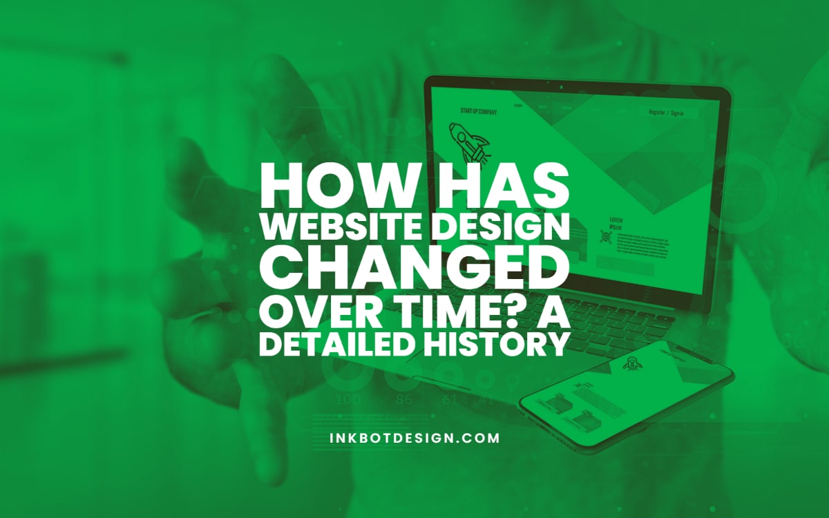 Website Design History Over Time