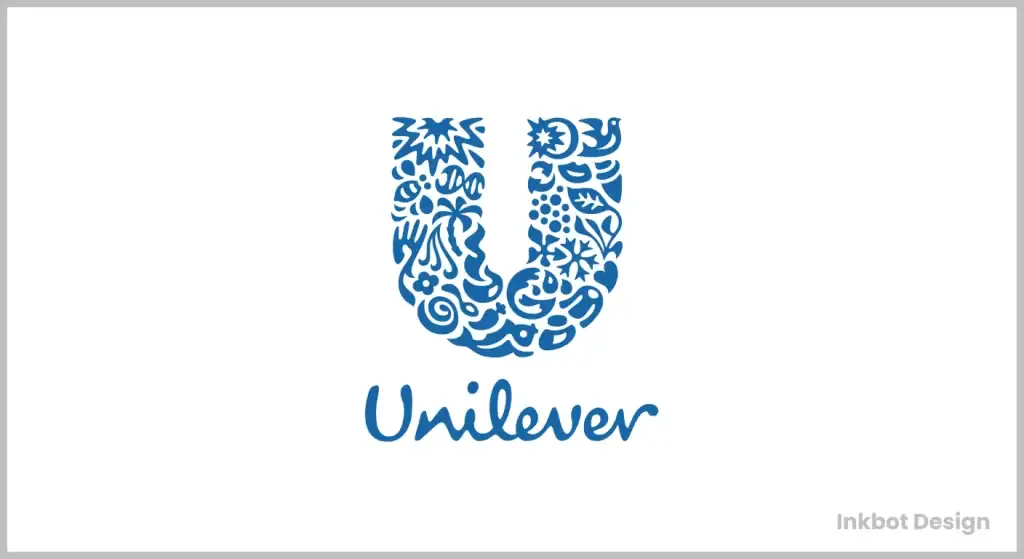 Abstract Logo Design Example Unilever Logo