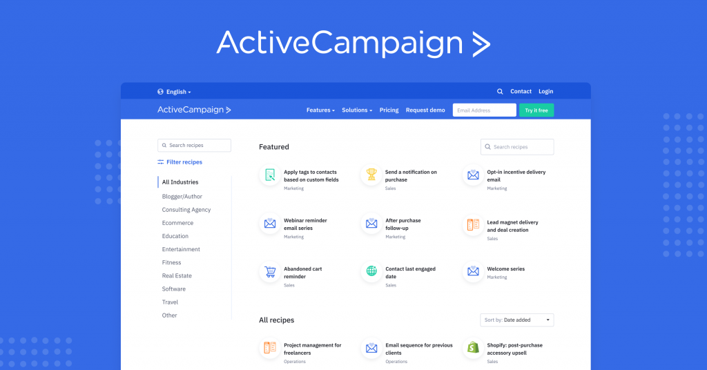 Active Campaign Crm Software