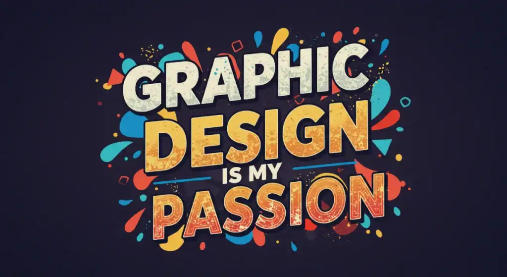 Graphic Design Is My Passion