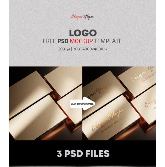 Free Logo Design Mockup Psd