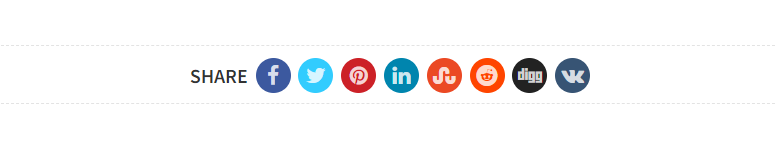 Social Media Sharing Buttons